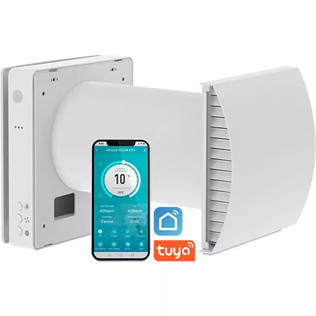 Econox Eco Pair Plus decentrale WTW unit SG-ERV-150 wit