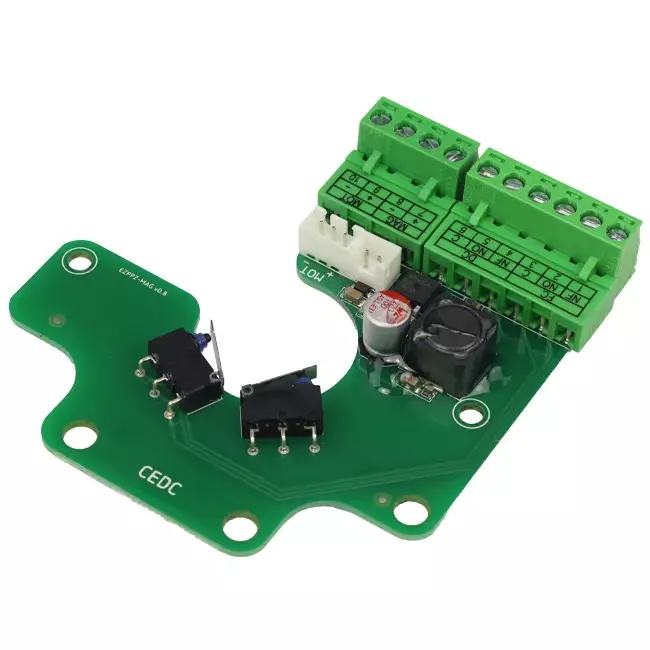 Brandklep rechthoekig dubbel contact S kit - E-FD A R40S KIT