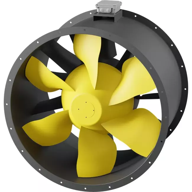 Axiaal 1000 mm kanaalventilator rookgas F300- AL 1000 D4 F3 01 CFG