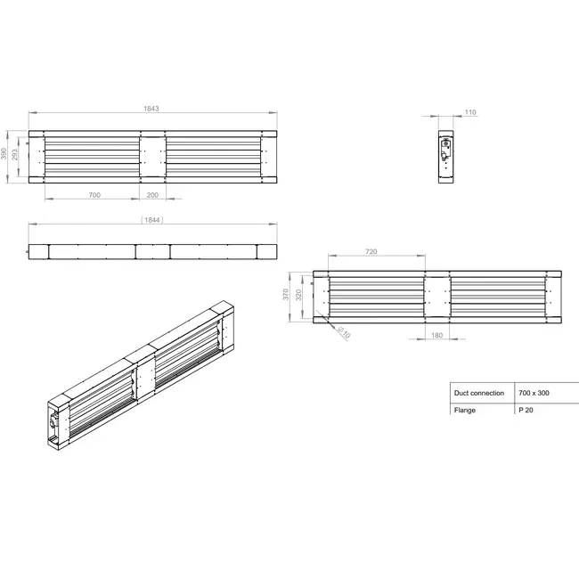 Motor afsluitklep met 3-punts sturing voor ETA K / PHE 2800 F - MAK F E 03/04 3P