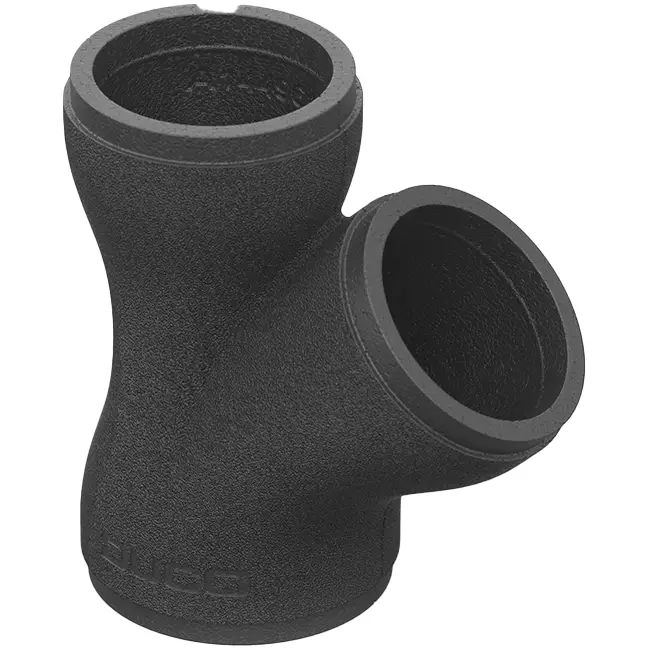 Duco broekstuk 180 diameter 2x 160 diameter voor meerzonekleppen
