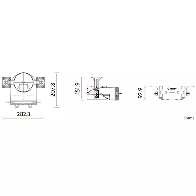 Ergovent AERO PRO Slim Box 2x75 mm