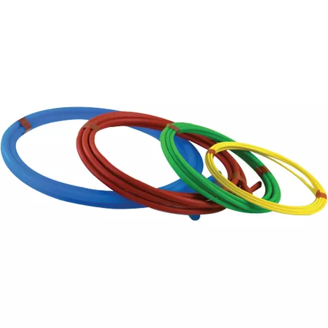 Nylon buigveren set 4 meter 1/4-3/8-1/2-5/8