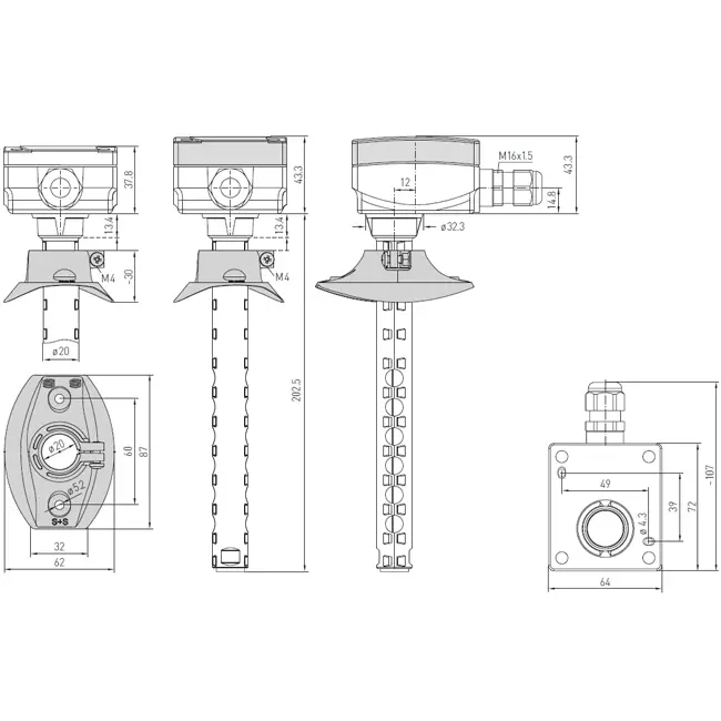 Maxivent CO₂-sensor