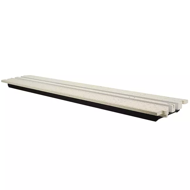 Ergovent tussenstuk voor modulaire instucbare lijnroosters 1050 mm - 2 sleuven