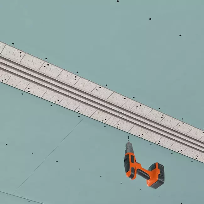 Ergovent instucbaar frameloos lijnrooster 1000 mm met aansluitdiameter 150 mm - airconditioning - 3 sleuven