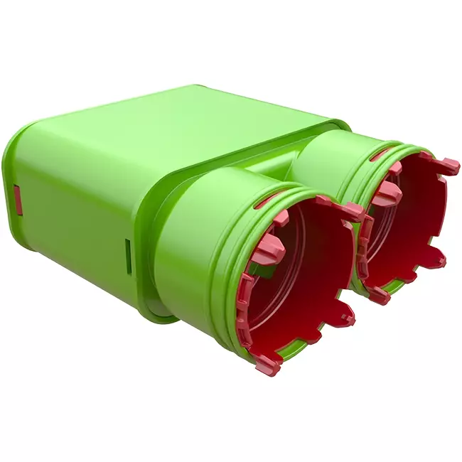 Ubbink Air Excellent 2x 23C - 55SC verloopstuk