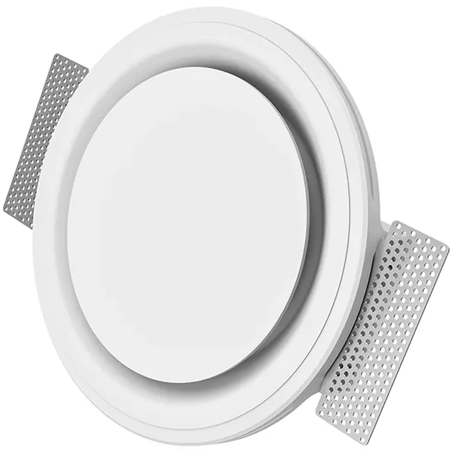 Ergovent instucbaar frameloos ventilatieventiel rond 100 mm - met Coanda-effect