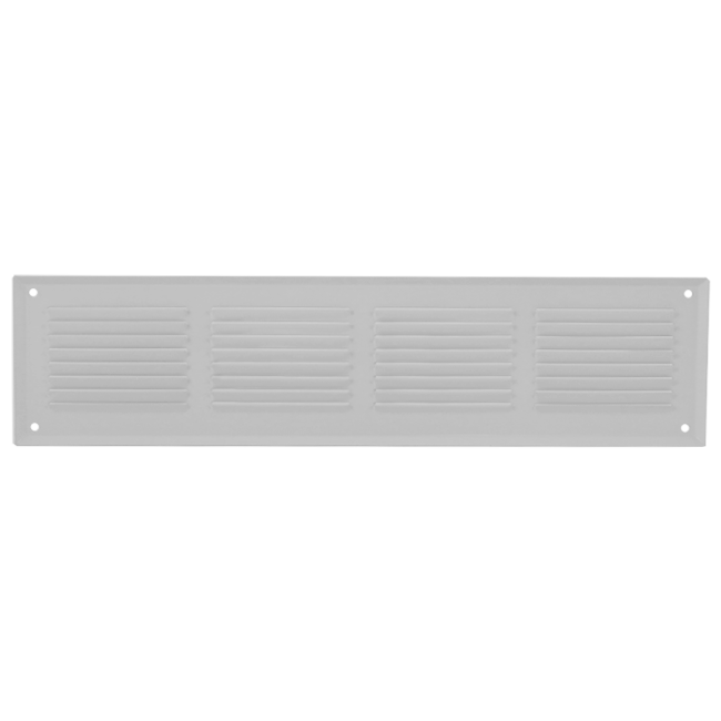 Wandrooster 500x100mm aluminium - RAL9016