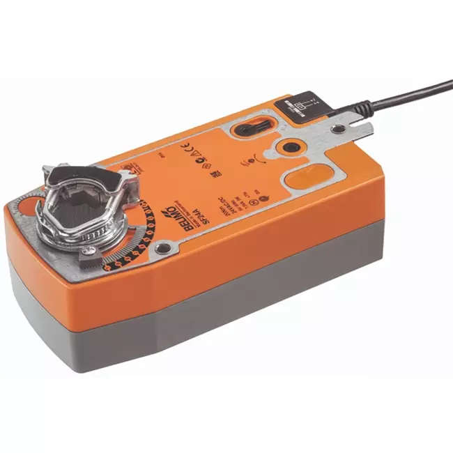 Belimo roterende klepaandrijving met veerteruggang 24V - open/dicht - 20 Nm - SF24A