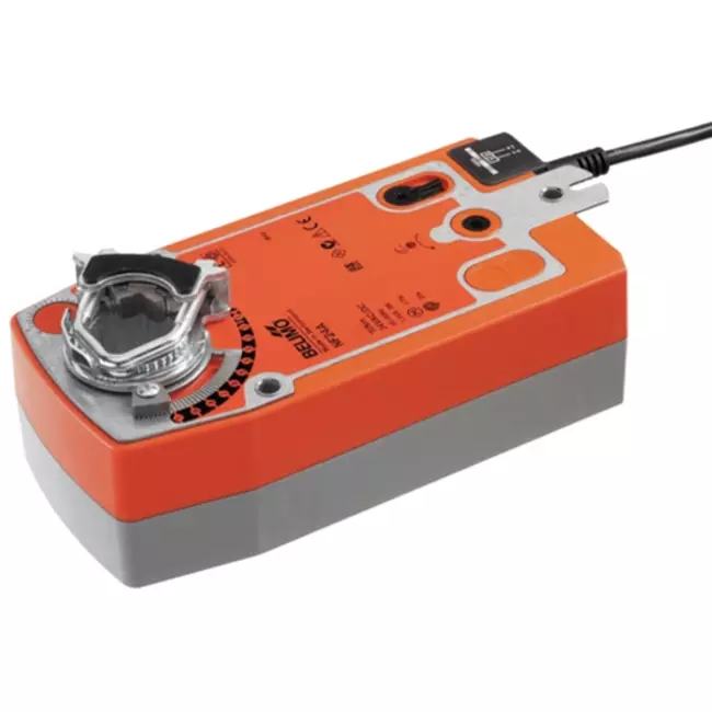 Belimo roterende klepaandrijving met veerteruggang 24V - open/dicht - 10 Nm - NF24A