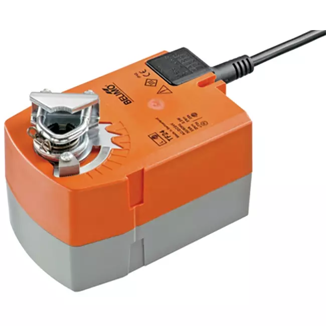 Belimo roterende klepaandrijving met veerteruggang 24V - open/dicht - 2,5 Nm - TF24