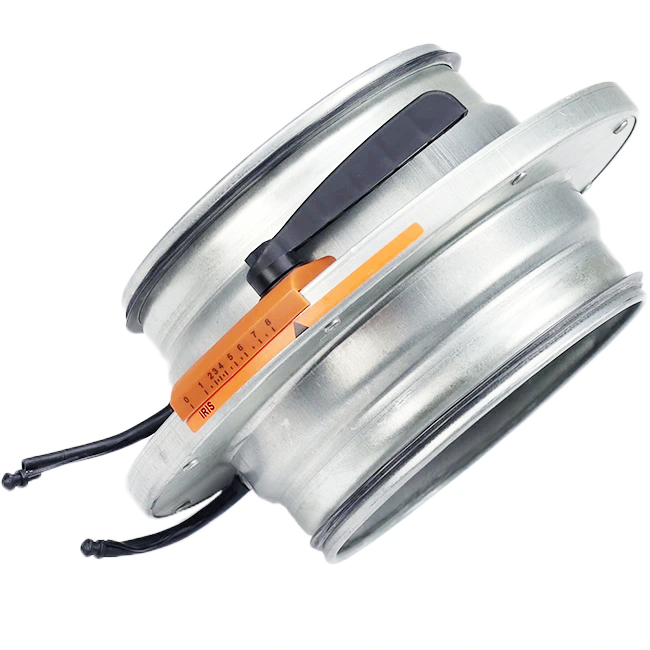 Irisklep 150 mm - RVS 316L - IRIS150