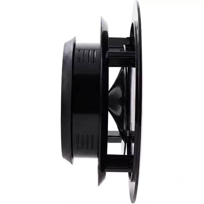 ClimaConnect Design ventiel rond Ø 125 mm - zwart