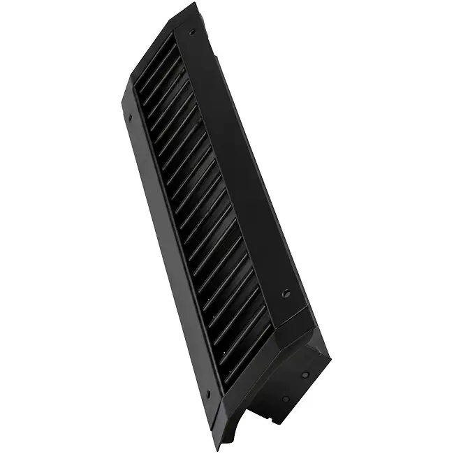 ClimaConnect kanaalrooster dubbel instelbaar 825x75 mm voor buis 160 tot 400 mm - RAL 9005