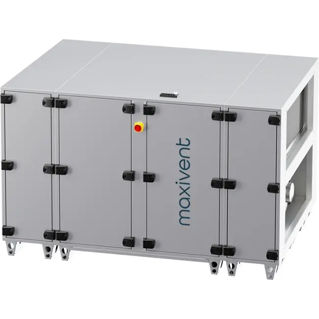 Maxivent WTW luchtbehandelingkasten met tegenstroomwisselaar 5000 m3/h horizontaal horizontaal links - PHE 5000 H OOJL T 01