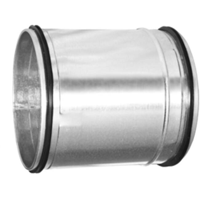 Spiro-SAFE verlengde schuifverbinding voor spirobuis Ø150 mm (gegalvaniseerd)