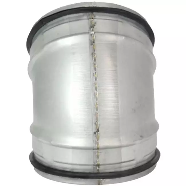 Korte ronde spiro bocht 45° Ø 125mm voor spirobuis