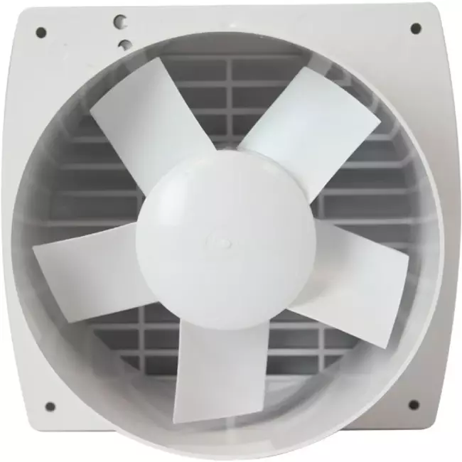 Badkamerventilator Ø 100 mm Zilver - Design EET100S
