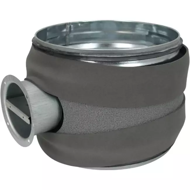 Thermoduct 9 mm handbediende regelklep diameter 160 mm geïsoleerd