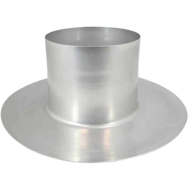 Thermoduct aluminium plakplaat voor dakdoorvoer diameter 150mm