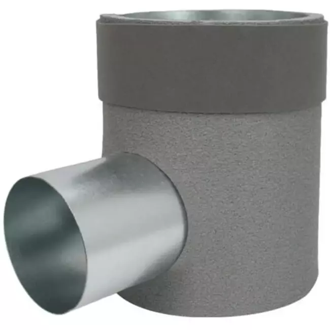 Thermoduct instortpot diameter 125mm H=80 mm enkel