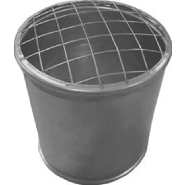 Topsectie open met gaas diameter 550 mm