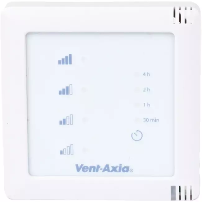 Vent-Axia Multihome RFT 4-standenschakelaar 230V wit - SSU-R