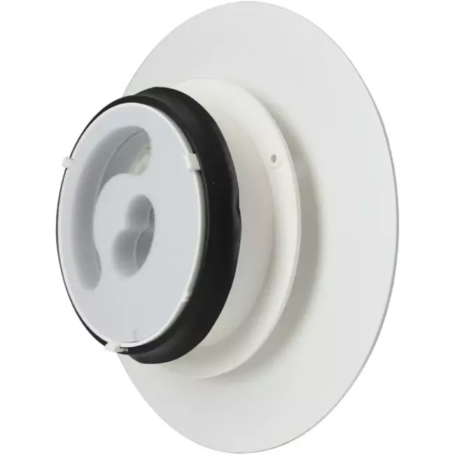 Vasco design plafond- of wandventiel luxe rond (incl. smiley)