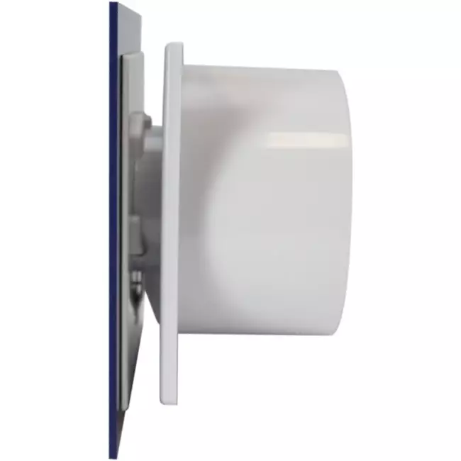 Air Roxy badkamerventilator met aansluitdiameter 125 mm – kunststof front blauw