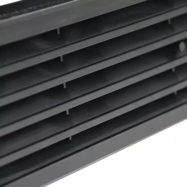 Deurrooster 450x92 mm zwart - VR459M