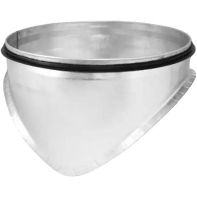 Zadelstuk Ø 450mm - 315mm (90°) - Gegalvaniseerd