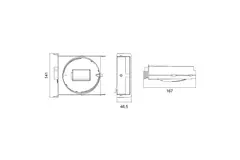 Duco Focus CO2 + vocht regelklep 50 m³/h