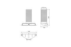 Ubbink Air Excellent 45SC ventieladapter 125 2x90°