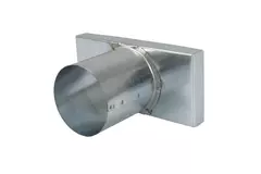 Deksel 170x80 mm met aansluiting diameter 80 mm tbv instortkanaal
