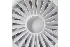 Badkamerventilator Ø 100 mm wit - aRid 100 BB