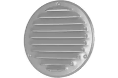 Metalen ventilatierooster rond Ø160 mm grijs - MR160P - RAL9006