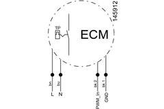 Ruck buisventilator Etamaster met EC motor - 195 m³/h -Ø 100 mm + PWM regelaar