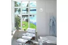 Badkamerventilator Vent-Axia Lo-Carbon Svara met vocht- en lichtsensor 100 mm (app-gestuurd) wit
