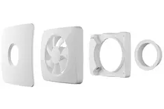 Badkamerventilator Svensa PureAir met geursensor 100-125mm
