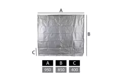 Afdekhoes voor buitenunits X-large 950 x 850 x 400 mm