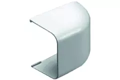 Climaplus airco leidinggoot Eindstuk 90x65mm RAL 9010 WIT