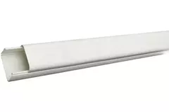 Climaplus montagekanaal 70 x 55 mm Ral 9010 Wit. lengte 1,5 meter