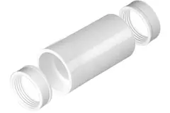 Kunststof verbindingsmof Ø 20mm