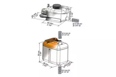 Sauermann Mini condenswaterpomp 30l/h