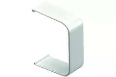 Climaplus airco leidinggoot Verbindings connector 125x75mm RAL 9010 WIT