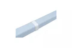 Climaplus airco leidinggoot Verbindings connector 125x75mm RAL 9010 WIT