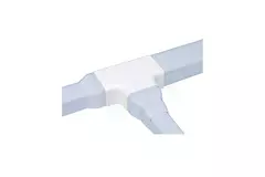 Climaplus airco leidinggoot T-stuk voor montagekanaal 125 x 75 mm RAL 9010 WIT