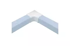 Climaplus airco leidinggoot Binnenbocht 90x65mm RAL 9010 WIT