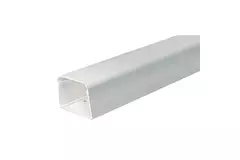 Climaplus montagekanaal 90 x 65 mm Ral 9010 Wit. lengte 1,5 meter